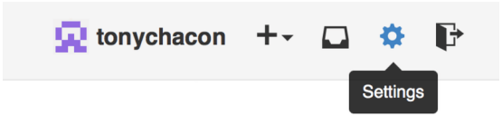 Figure 82. The “Account settings” link