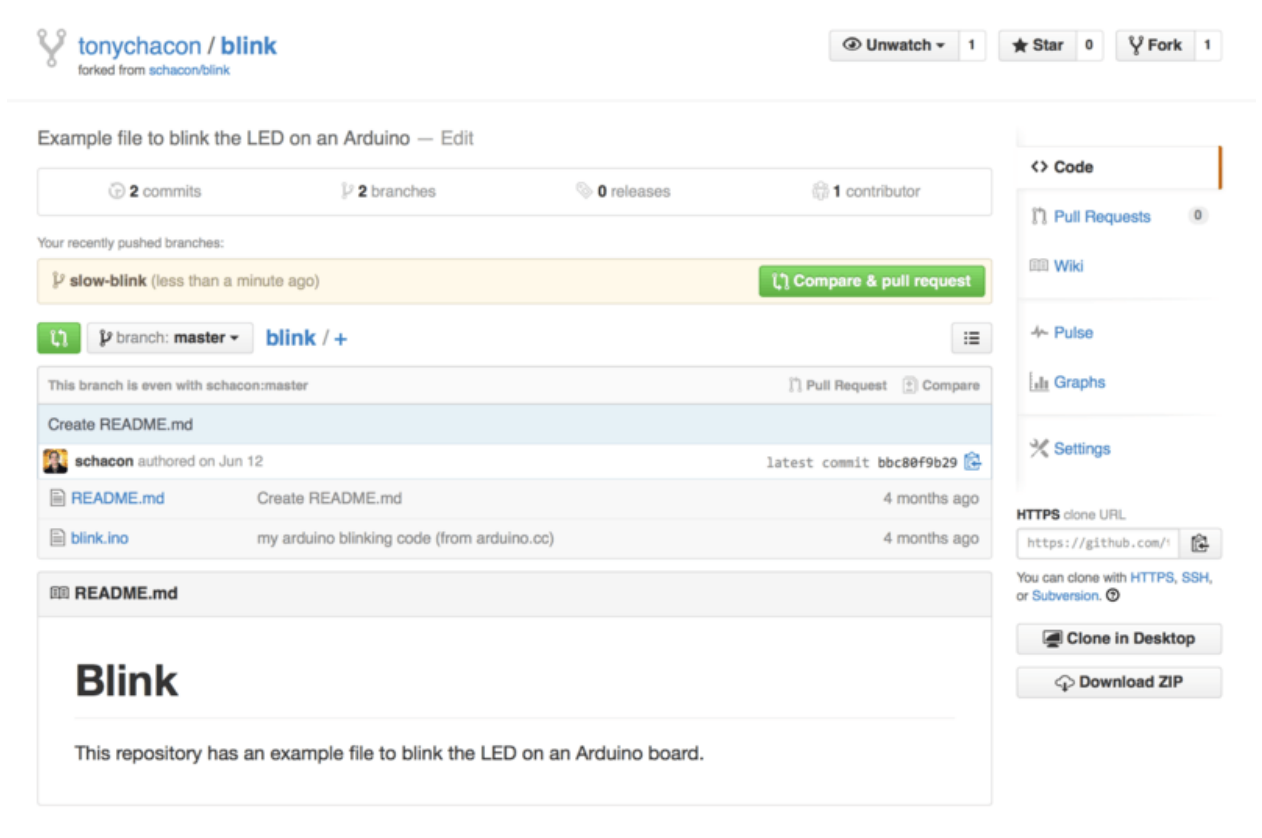 Figure 90. Pull Request button
