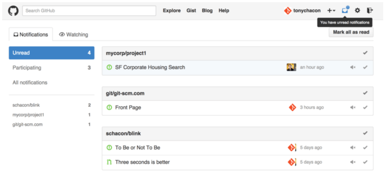 Figure 121. Notification center