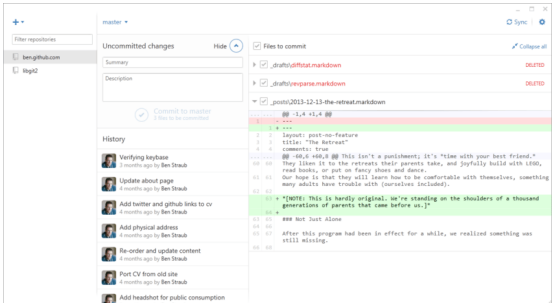 Figure 180. GitHub for Windows