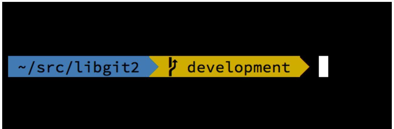 Figure 186. An example of an oh-my-zsh theme